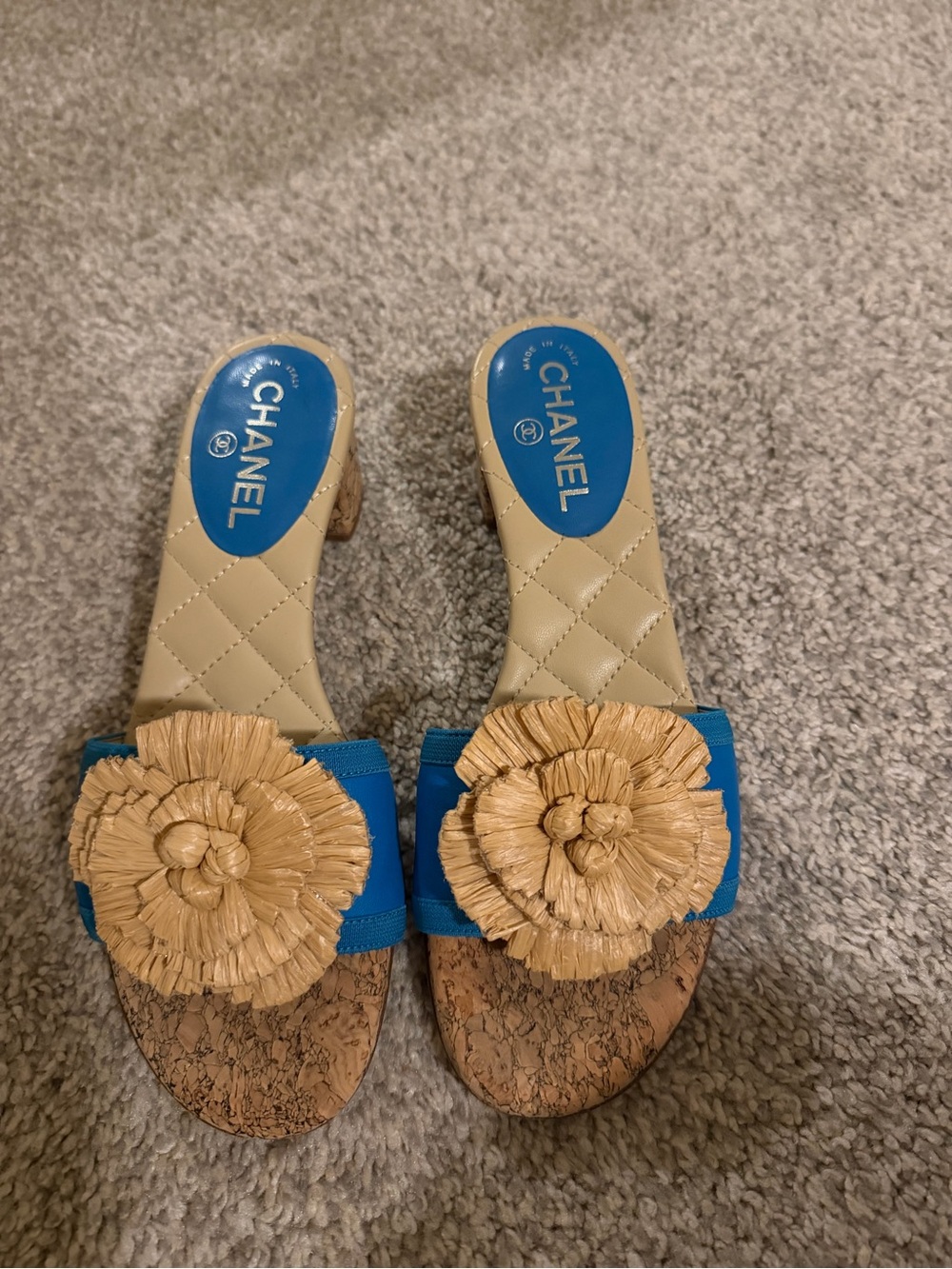 CHANEL Chanel 12C 2012 Cruise Resort Camellia Slides